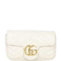 Gucci GG Marmont Matelasse Super Mini Shoulder Bag