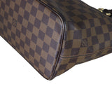 Louis Vuitton Saleya PM Damier Ebene Corner Close Up