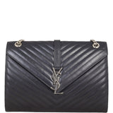 Saint Laurent Matelasse Envelope Large Bag
