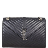 Saint Laurent Matelasse Envelope Large Bag
