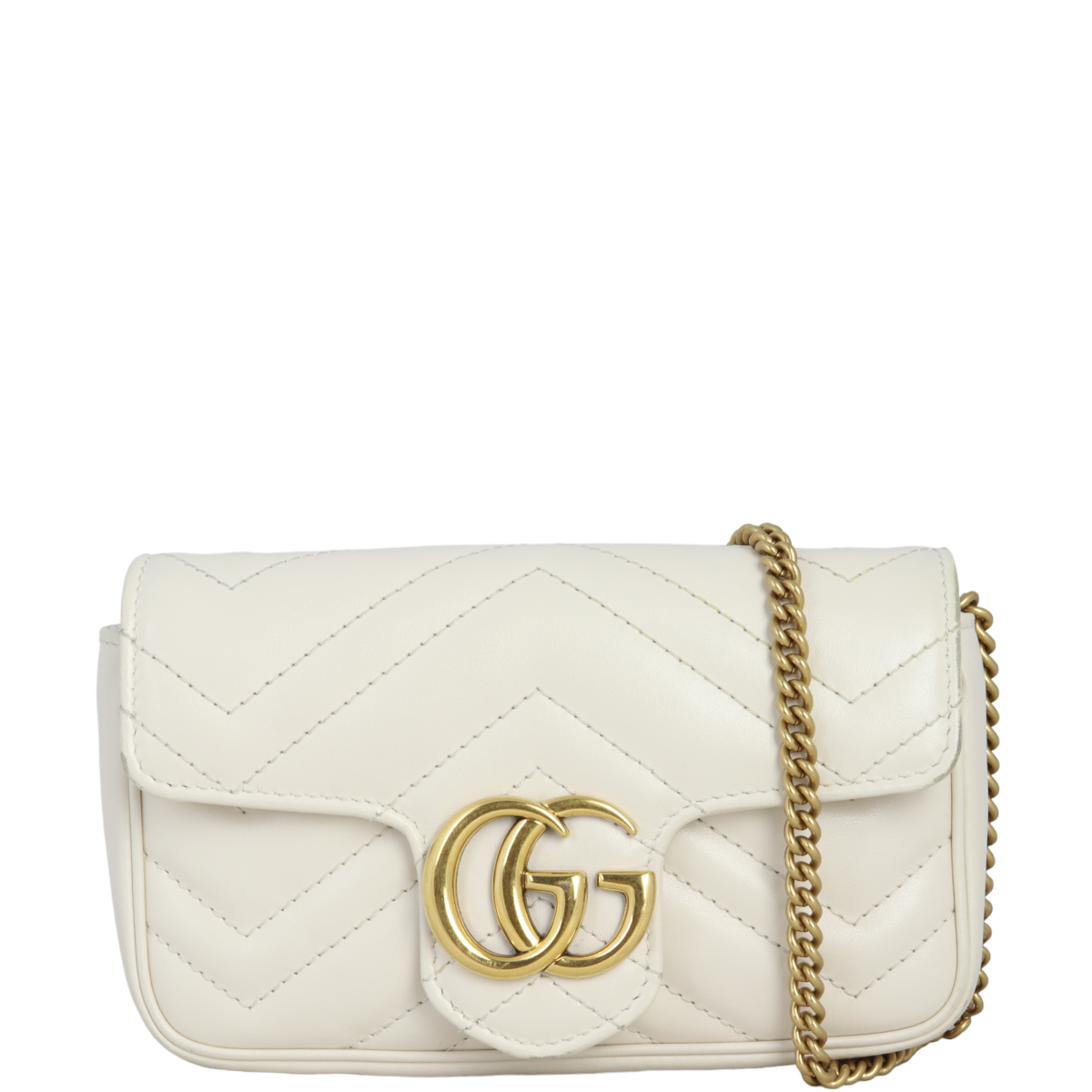 Gucci GG Marmont Matelasse Super Mini Shoulder Bag
