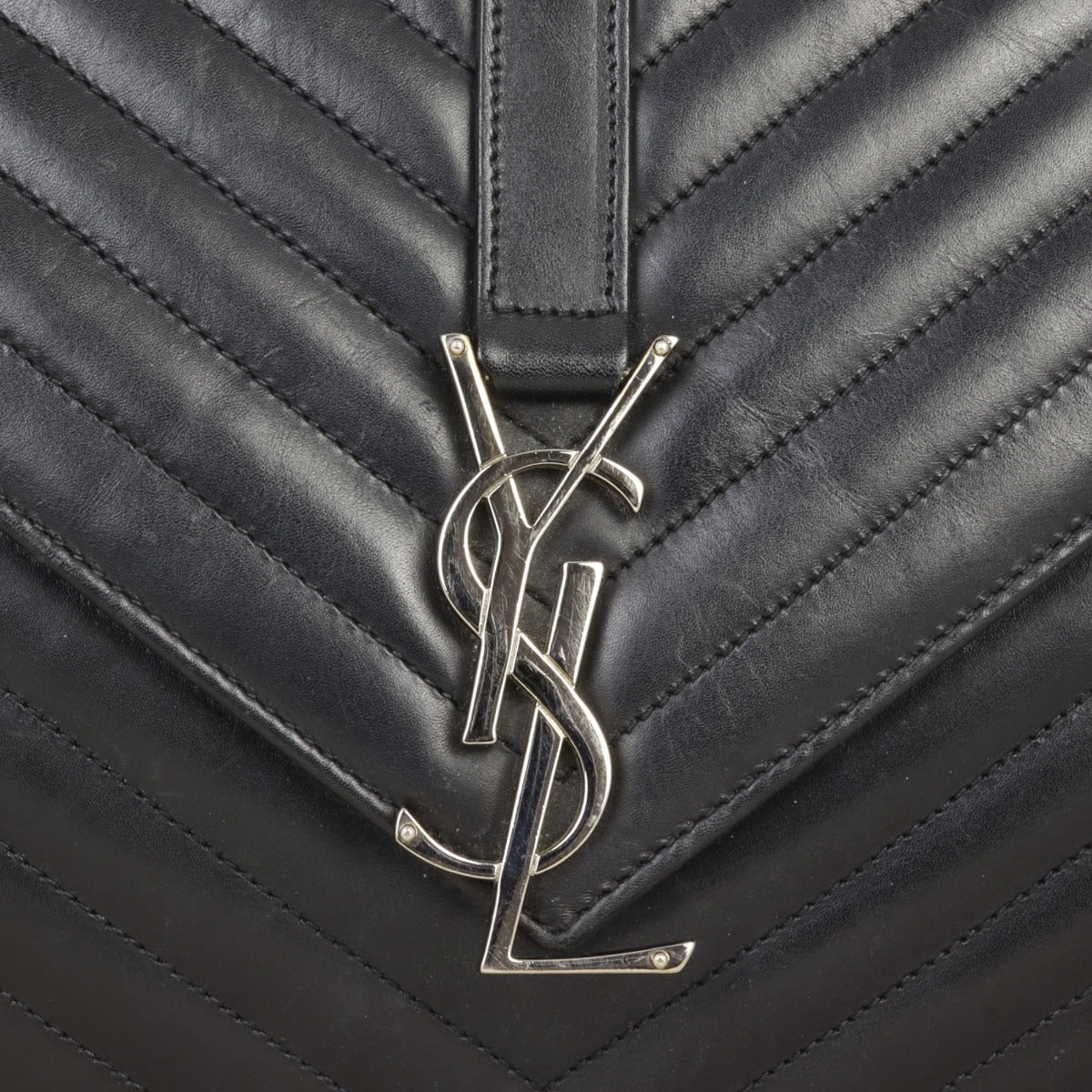 Saint Laurent Matelasse Envelope Large Bag