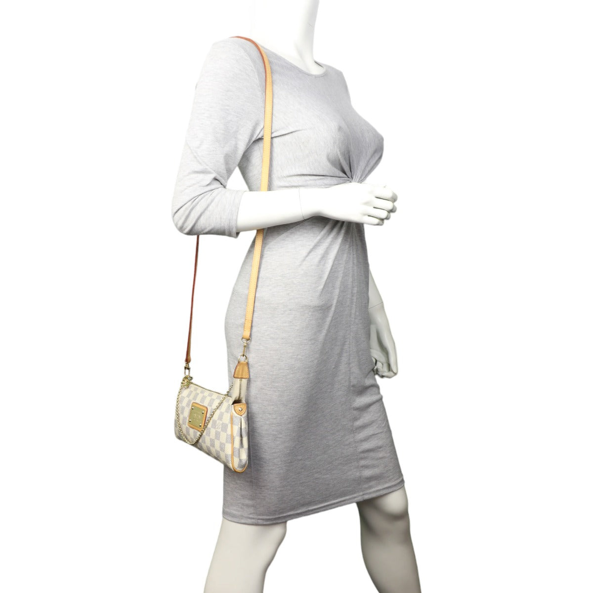 Louis Vuitton Eva Pochette Damier Azur