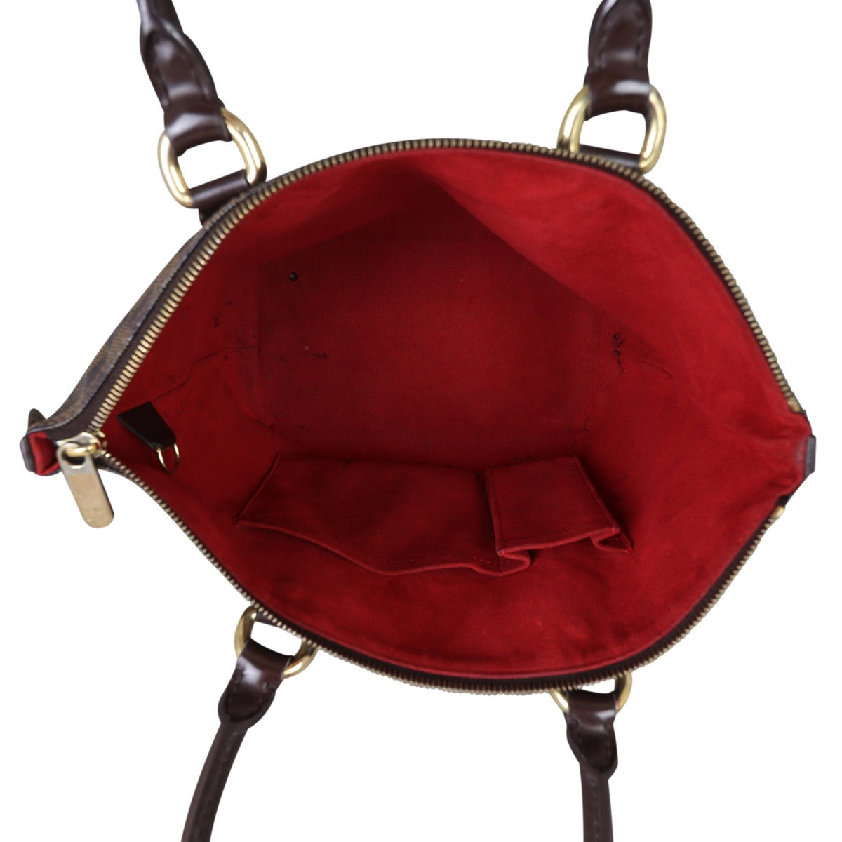 Louis Vuitton Saleya PM Damier Ebene Whole Interior