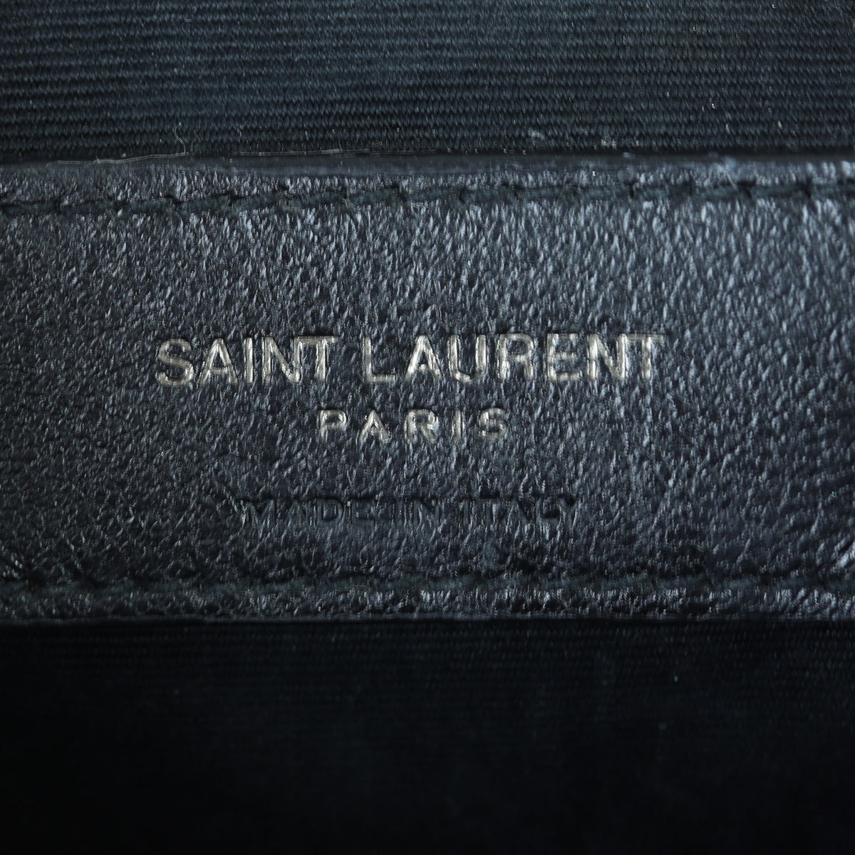 Saint Laurent Lou Camera Bag Interior Stamp