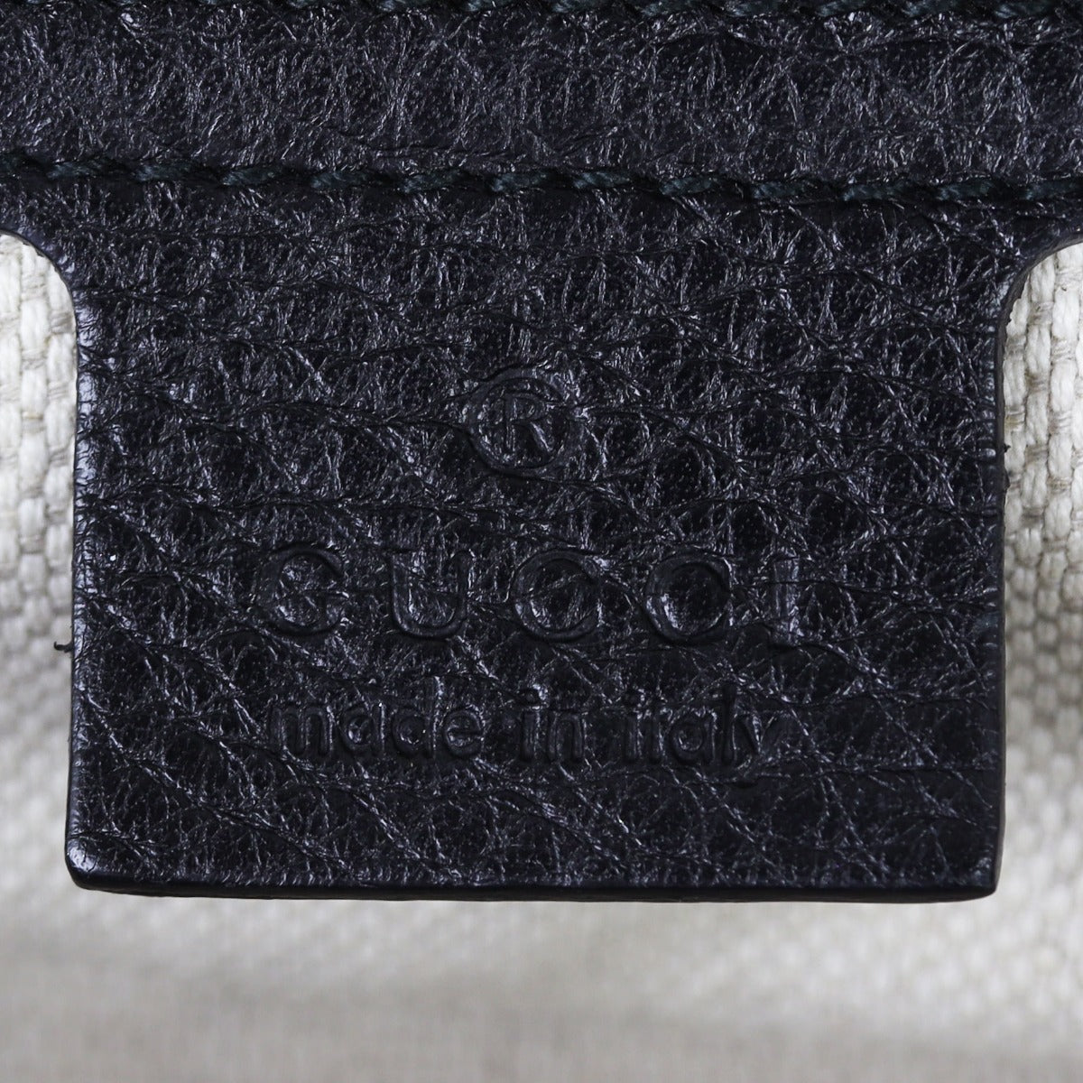 Gucci Soho Chain Shoulder Bag Medium Interior Stamp