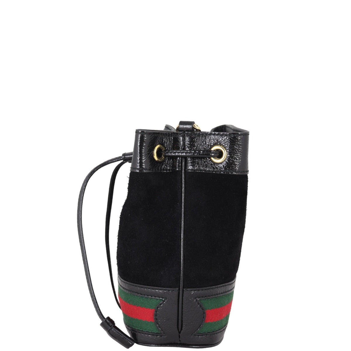 Gucci Ophidia Suede Bucket Bag Mini