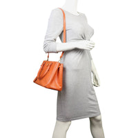 Prada Saffiano Lux Galleria Double Zip Tote Small