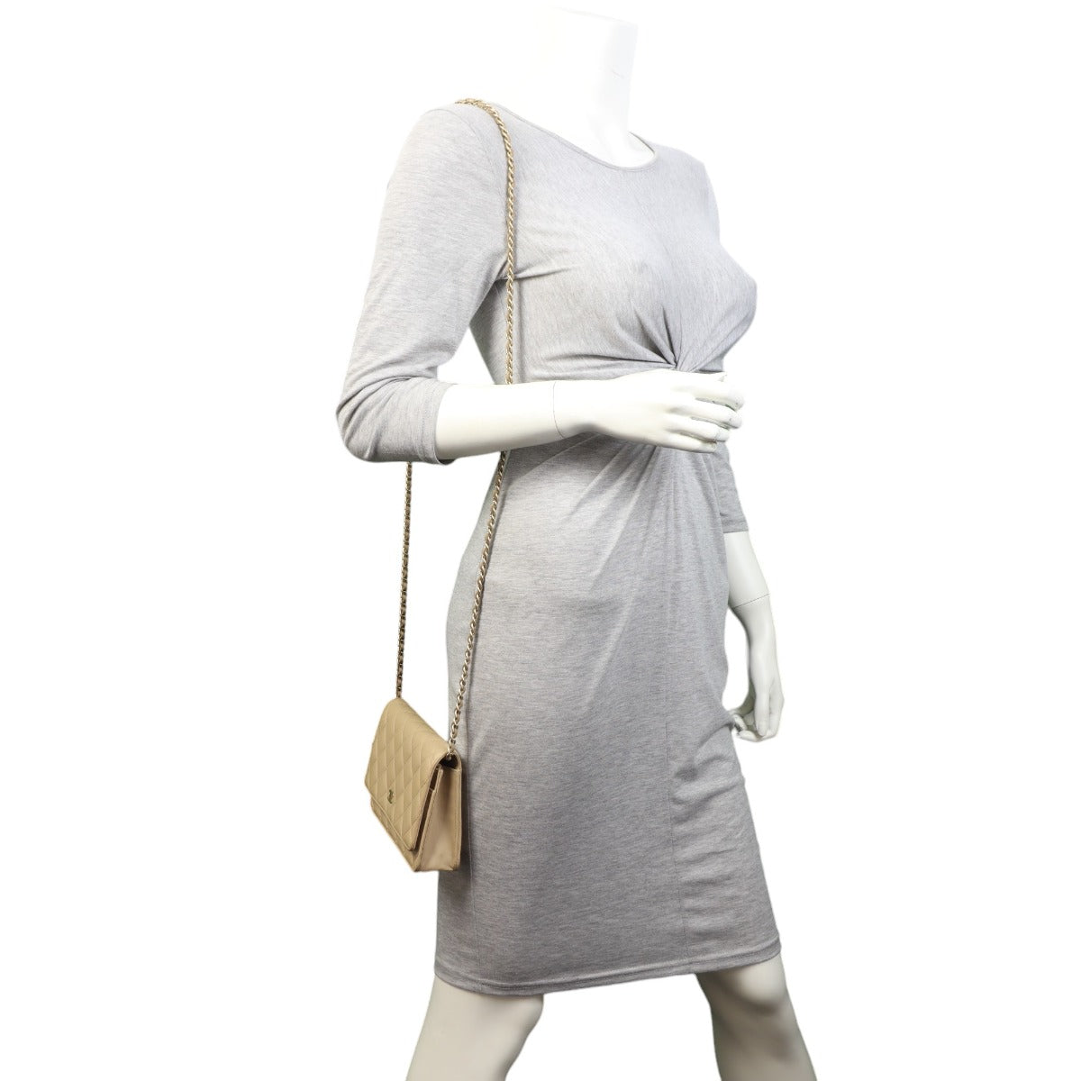 Chanel Classic Wallet on Chain