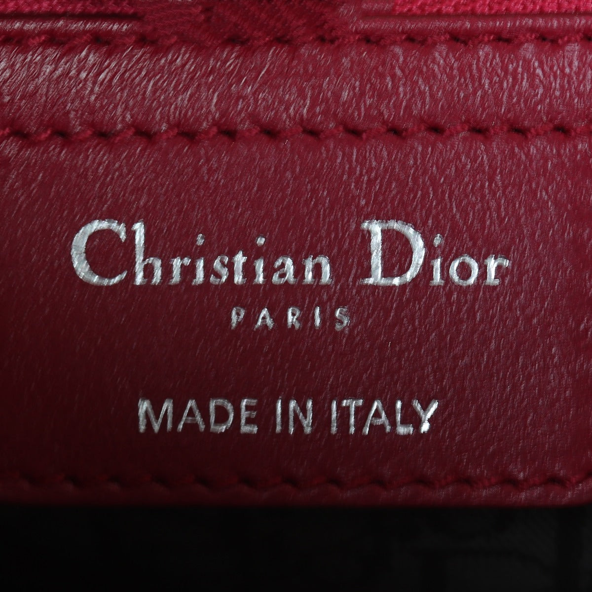 Dior Lady Dior Medium Interior Stamp