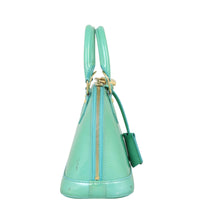 Louis Vuitton Alma BB Monogram Vernis | Mint Green