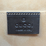 Gucci XL Logo Chain Shoulder Bag Interior Stamp