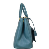 Prada Saffiano Lux Galleria Double Zip Pocket Tote Medium