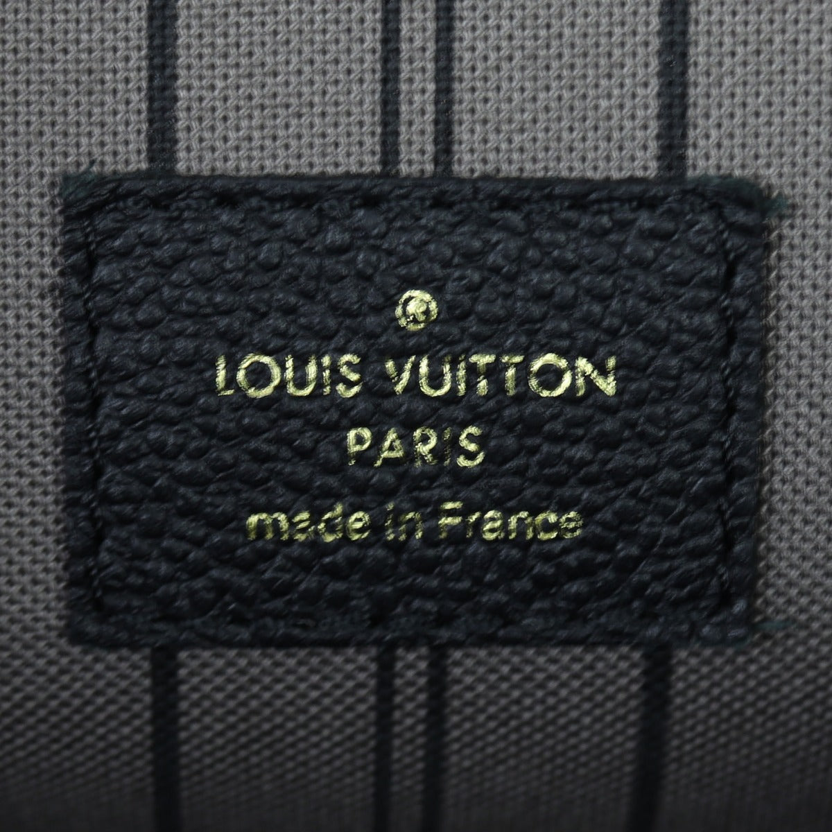 Louis Vuitton Montaigne GM Monogram Empreinte Interior Stamp