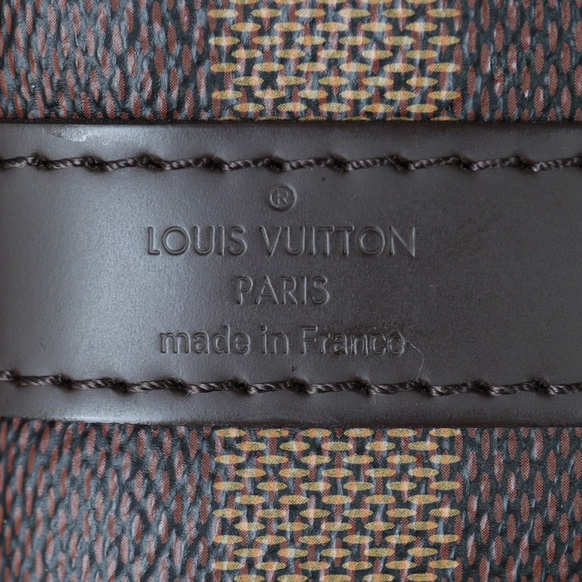Louis Vuitton Speedy 25 Bandouliere Damier Ebene Interior Stamp