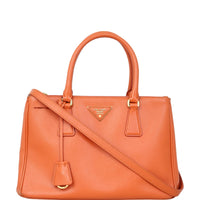 Prada Saffiano Lux Galleria Double Zip Tote Small