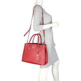 Prada Saffiano Cuir Double Bag Medium