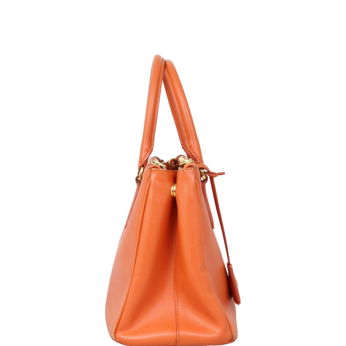 Prada Saffiano Lux Galleria Double Zip Tote Small