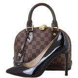 Louis Vuitton Alma BB Damier Ebene | Gold Hardware