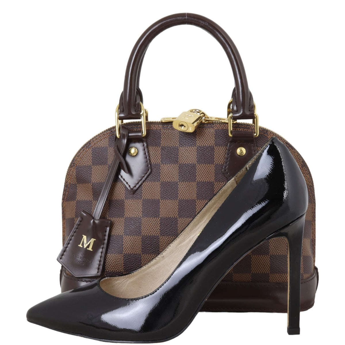 Louis Vuitton Alma BB Damier Ebene | Gold Hardware