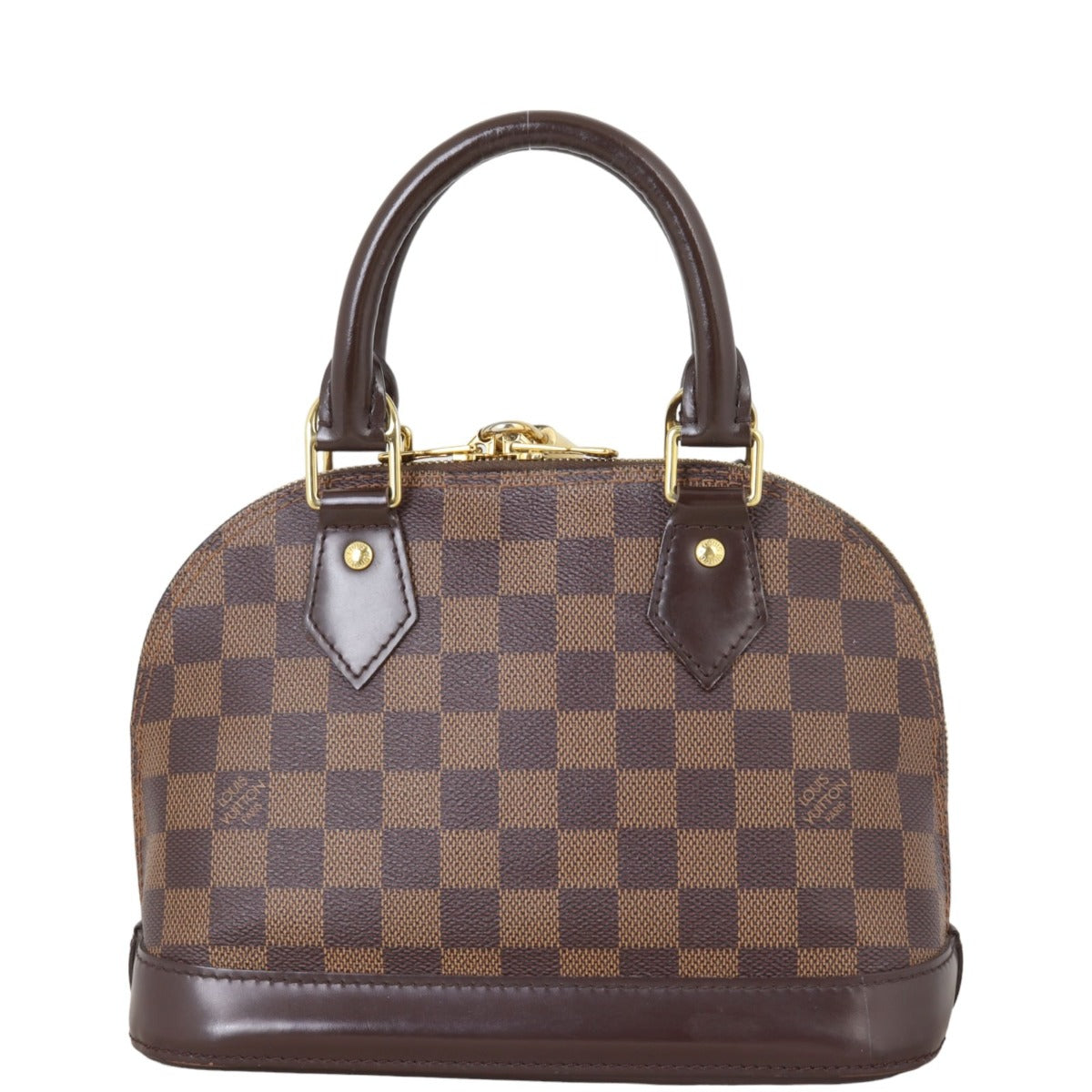 Louis Vuitton Alma BB Damier Ebene | Gold Hardware