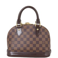 Louis Vuitton Alma BB Damier Ebene | Gold Hardware