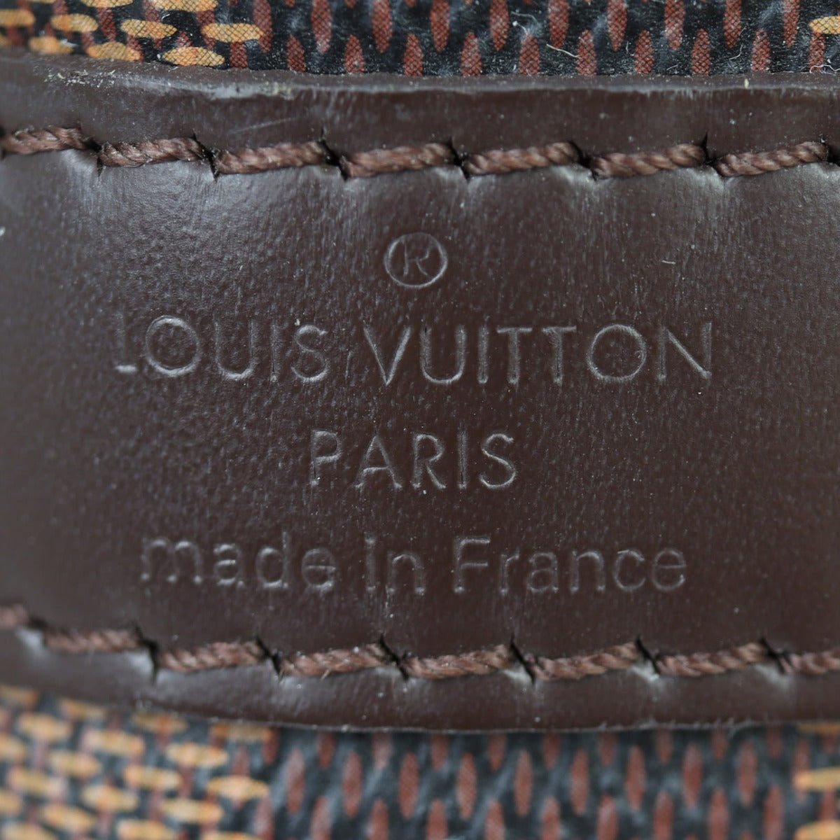 Louis Vuitton Speedy 30 Bandouliere Damier Ebene Stamp