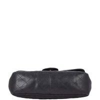 Chanel Classic Single Flap Jumbo | Black Quilted Caviar