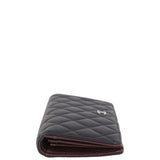 Chanel Classic CC Yen Wallet | Silver Hardware
