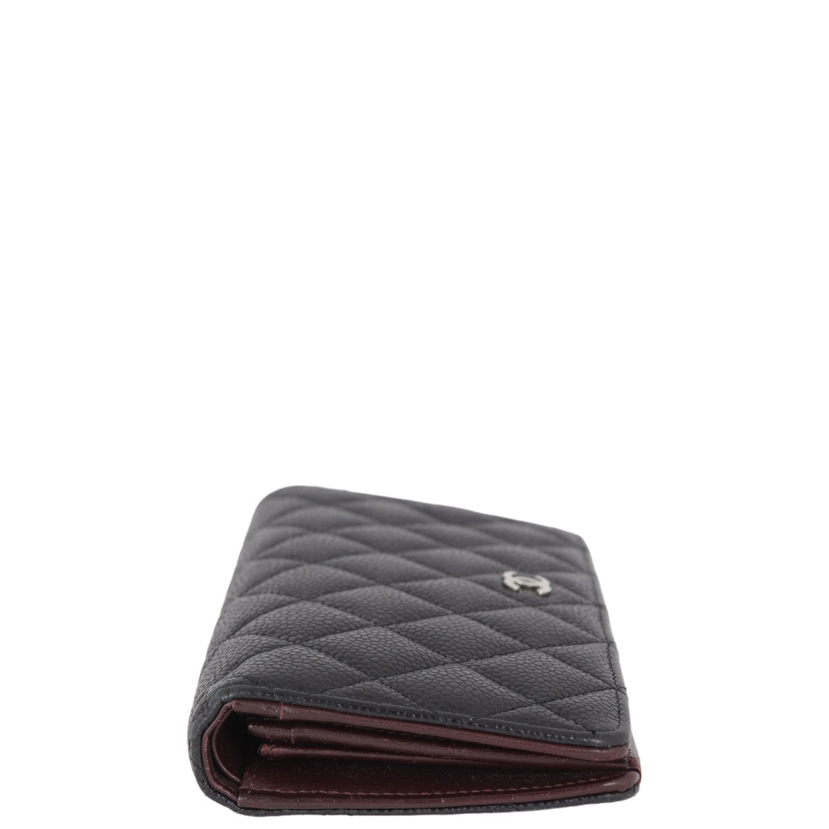 Chanel Classic CC Yen Wallet | Silver Hardware