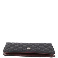 Chanel Classic CC Yen Wallet | Silver Hardware