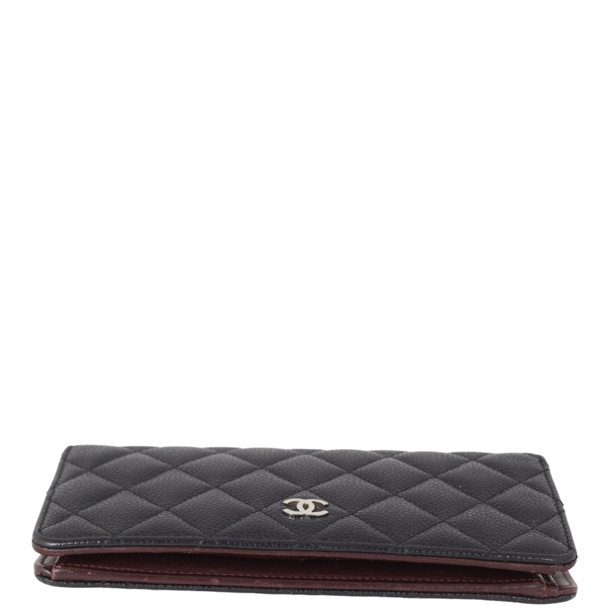 Chanel Classic CC Yen Wallet | Silver Hardware