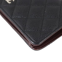 Chanel Classic CC Yen Wallet | Silver Hardware