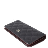 Chanel Classic CC Yen Wallet | Silver Hardware