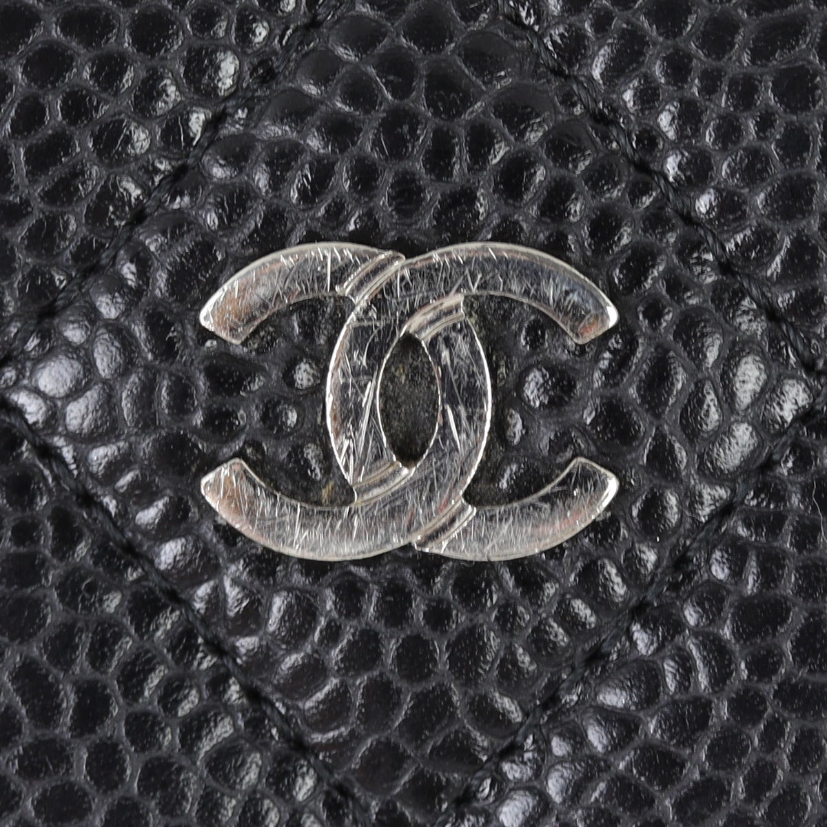 Chanel Classic CC Yen Wallet | Silver Hardware