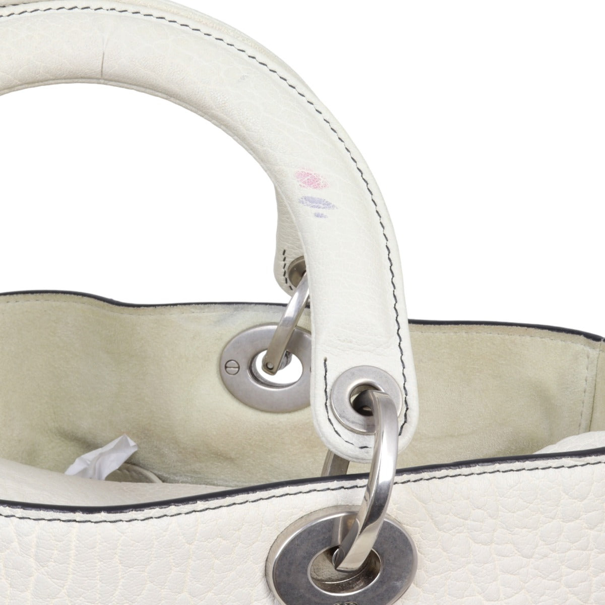 Dior Lady Dior Large Canyon Grained Lambskin