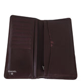 Chanel Classic CC Yen Wallet | Silver Hardware