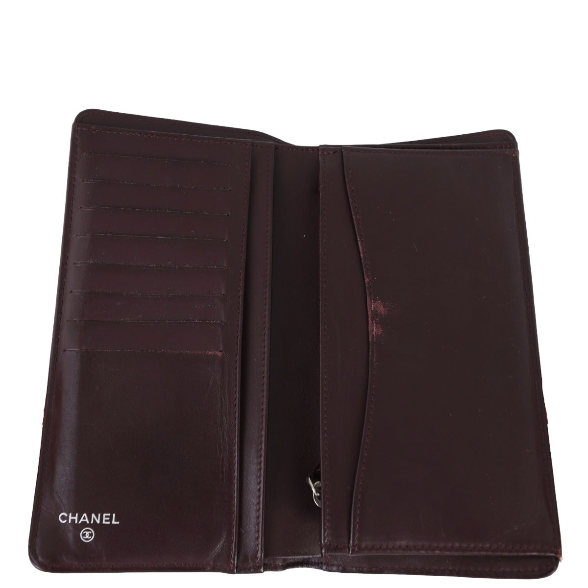 Chanel Classic CC Yen Wallet | Silver Hardware