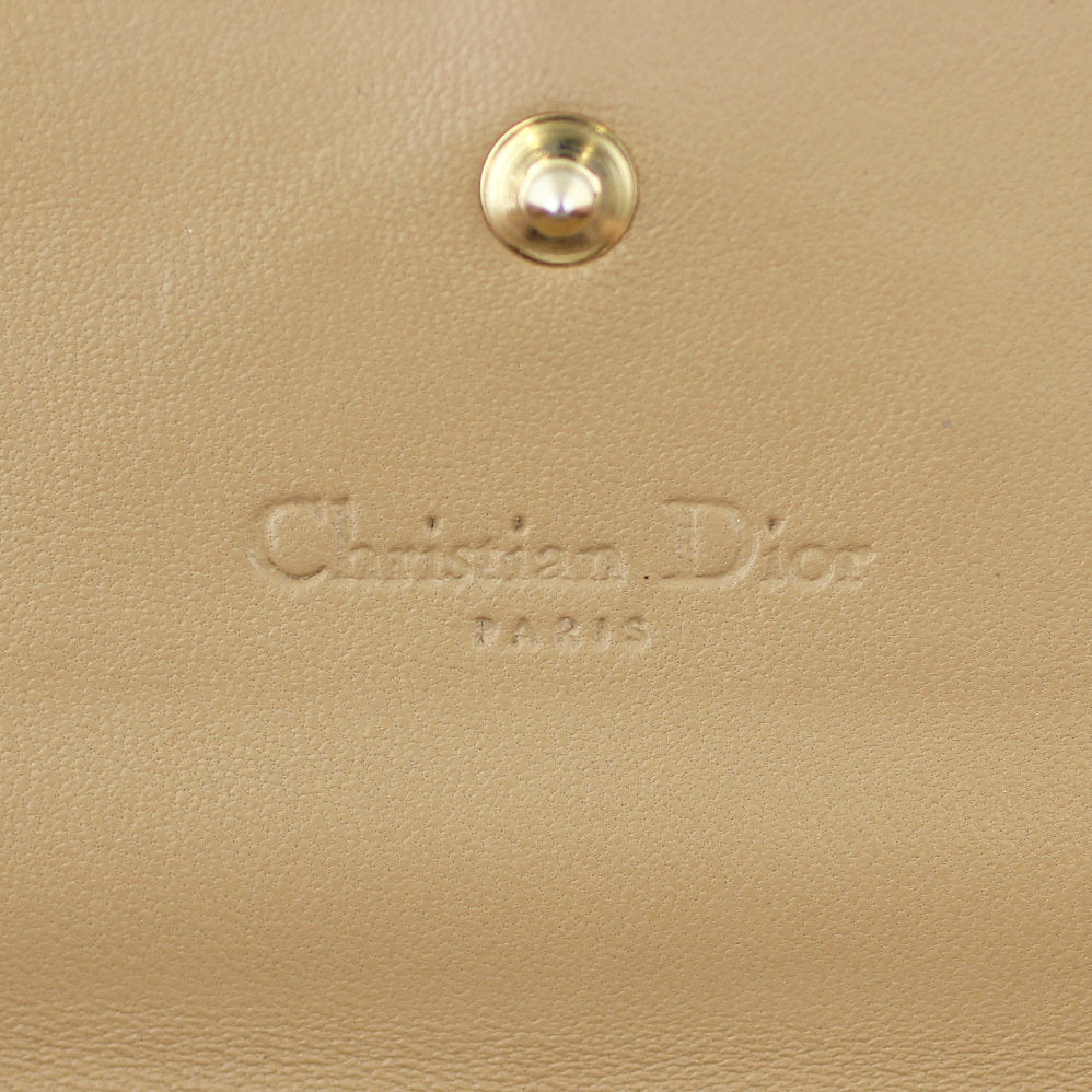 Dior Lady Dior Chain Wallet stamp
