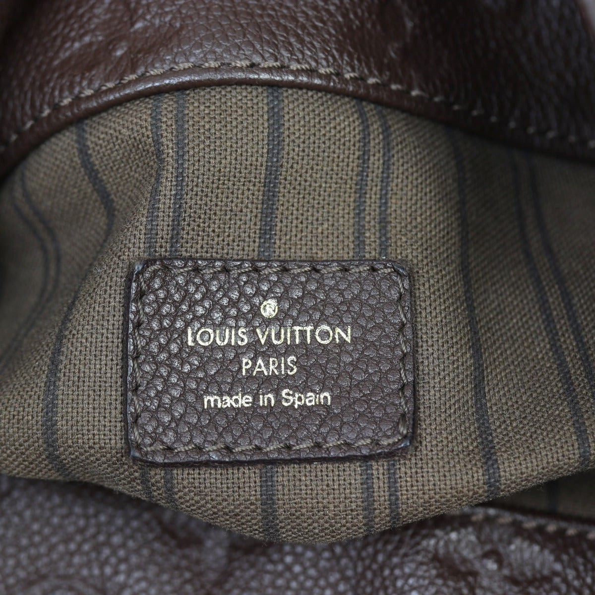 Louis Vuitton Artsy MM Monogram Empreinte | Dark Chocolate Brown