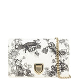 Dior Diorama Toile de Jouy Wallet On Chain