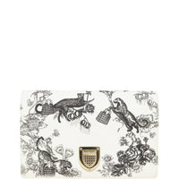 Dior Diorama Toile de Jouy Wallet On Chain