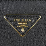 Prada Saffiano Lux Galleria Double Zip Tote Large Hardware