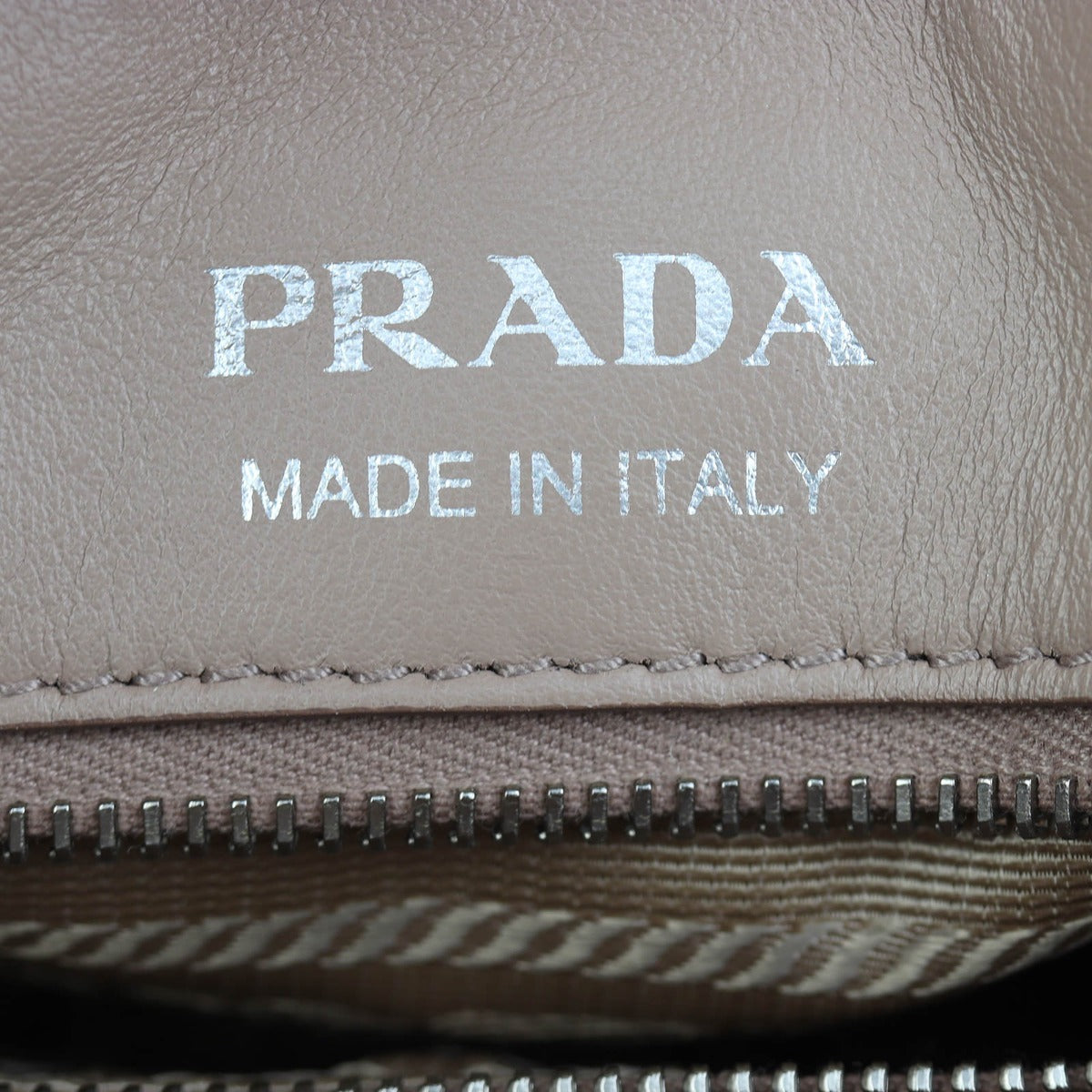 Prada Diagramme Camera Bag Interior Stamp