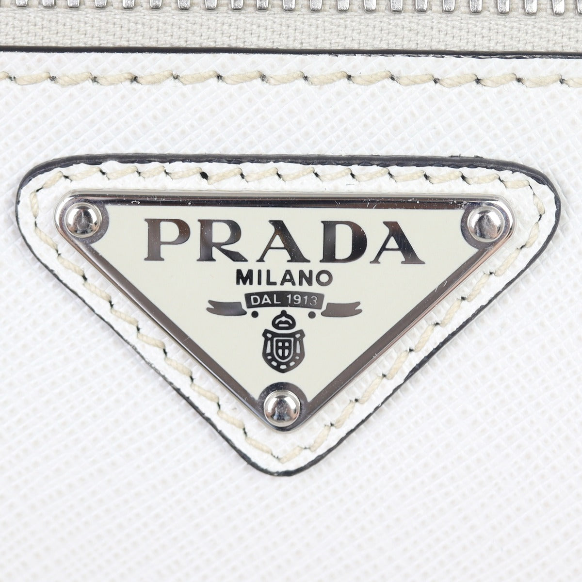 Prada Logo Saffiano Belt Bag Logo