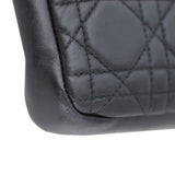 Dior Cannage New Lock Pouch Bag corner