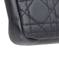 Dior Cannage New Lock Pouch Bag corner