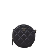 Chanel CC Round Clutch with Chain