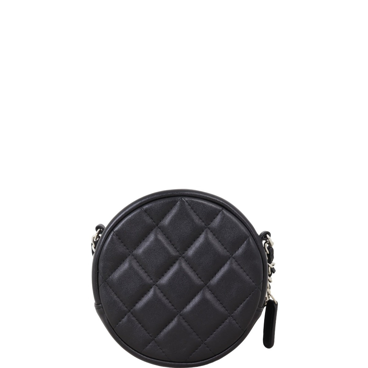 Chanel CC Round Clutch with Chain