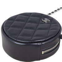 Chanel CC Round Clutch with Chain